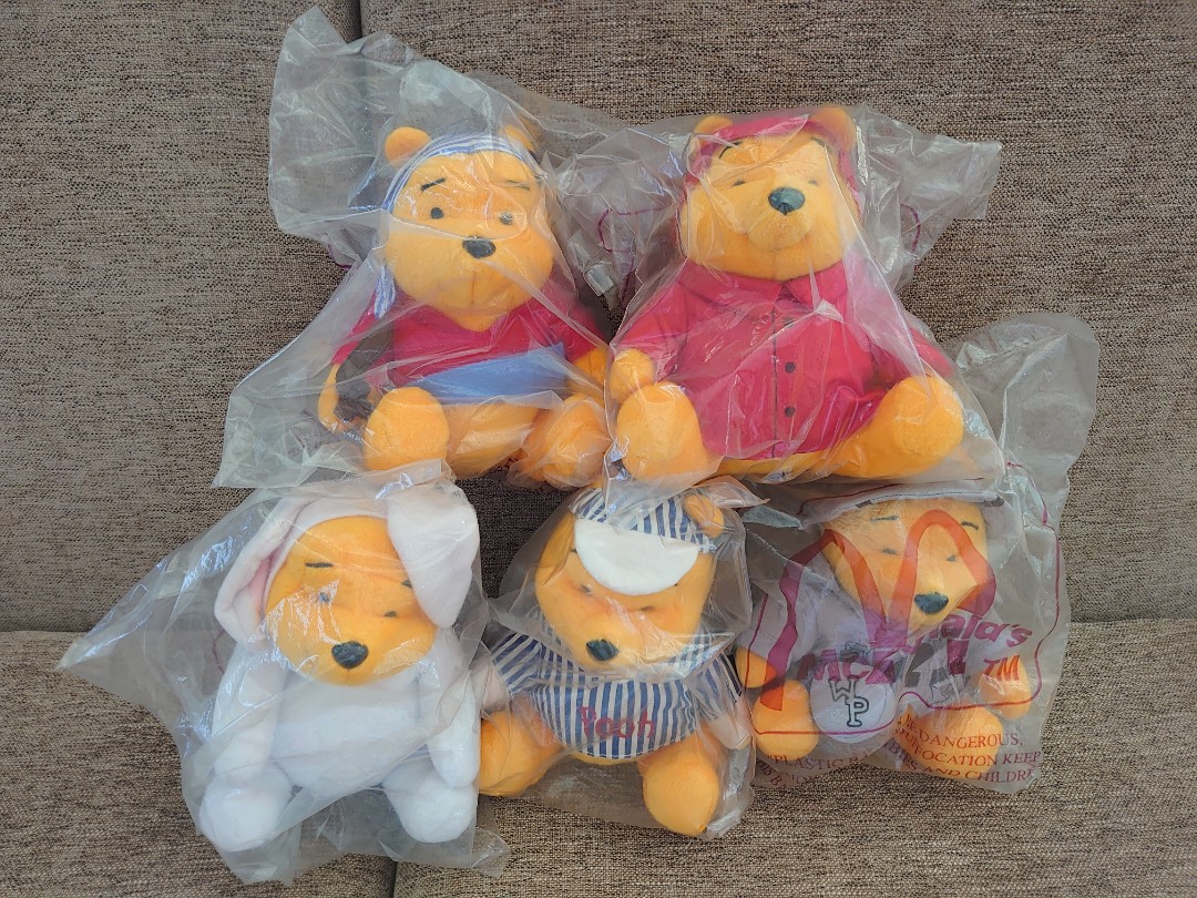 Mcdonalds winnie the pooh outlet toys