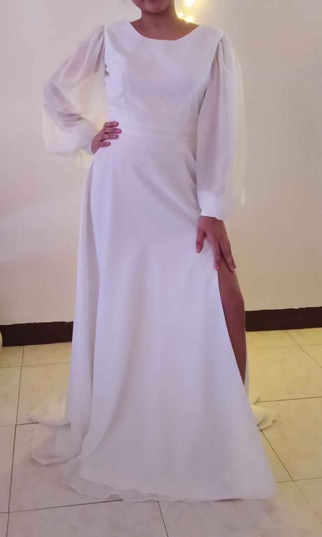 Megan young online wedding dress