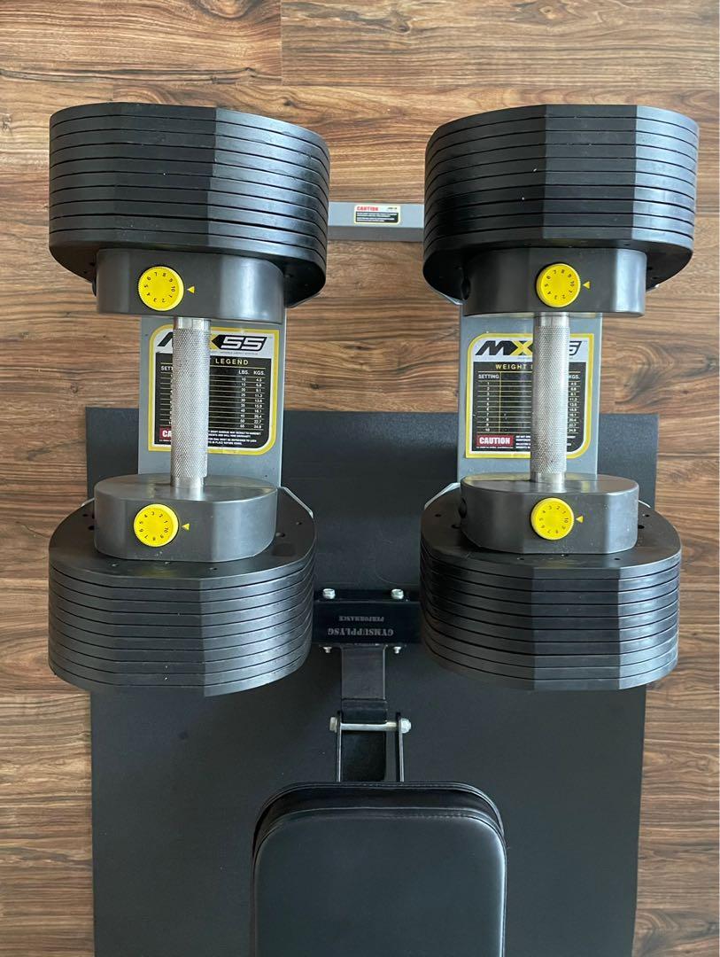 Gold's gym 100 lb adjustable 2025 dumbbells