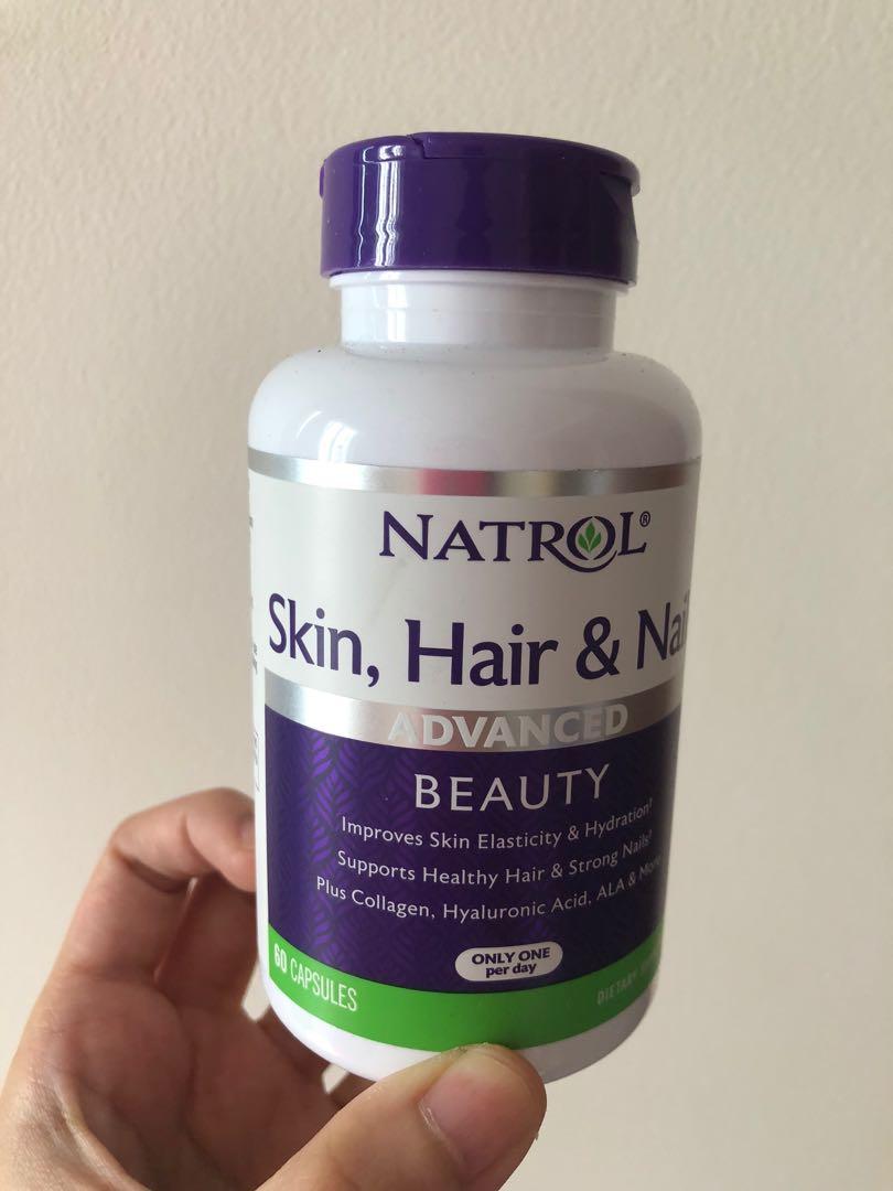 Skin Hair Nails de Natrol, 60 cápsulas - iafstore.com