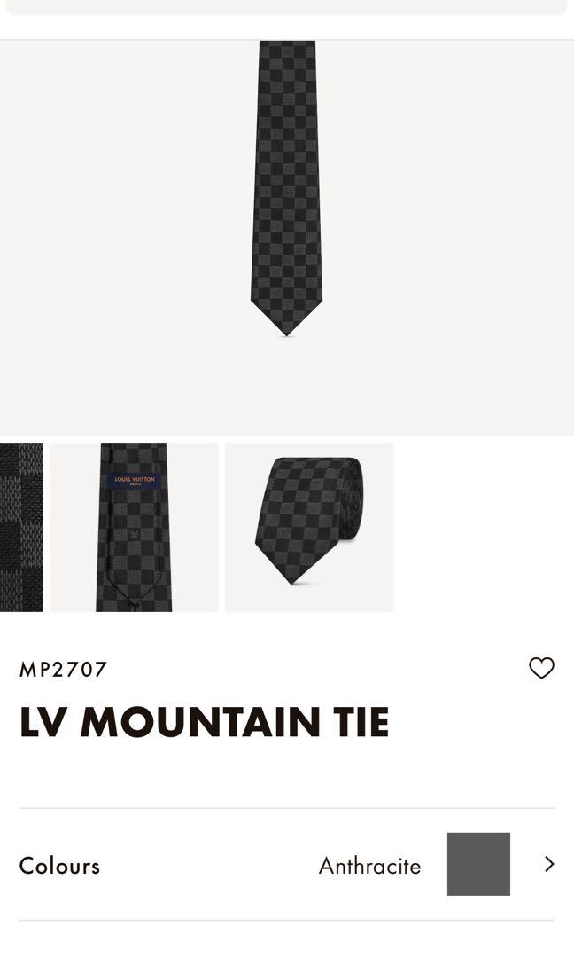 Louis Vuitton X Nigo LV Mountain Tie Anthracite for Men