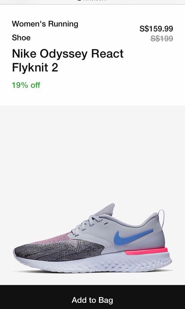 women's running shoe nike odyssey react