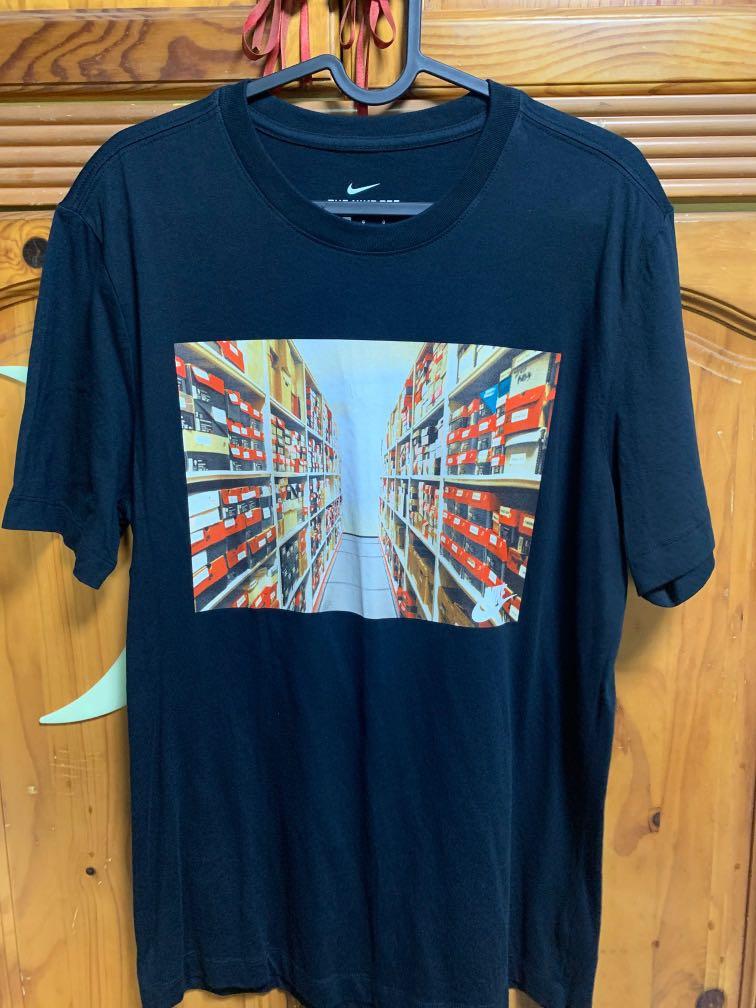 Nike shoe box tee store