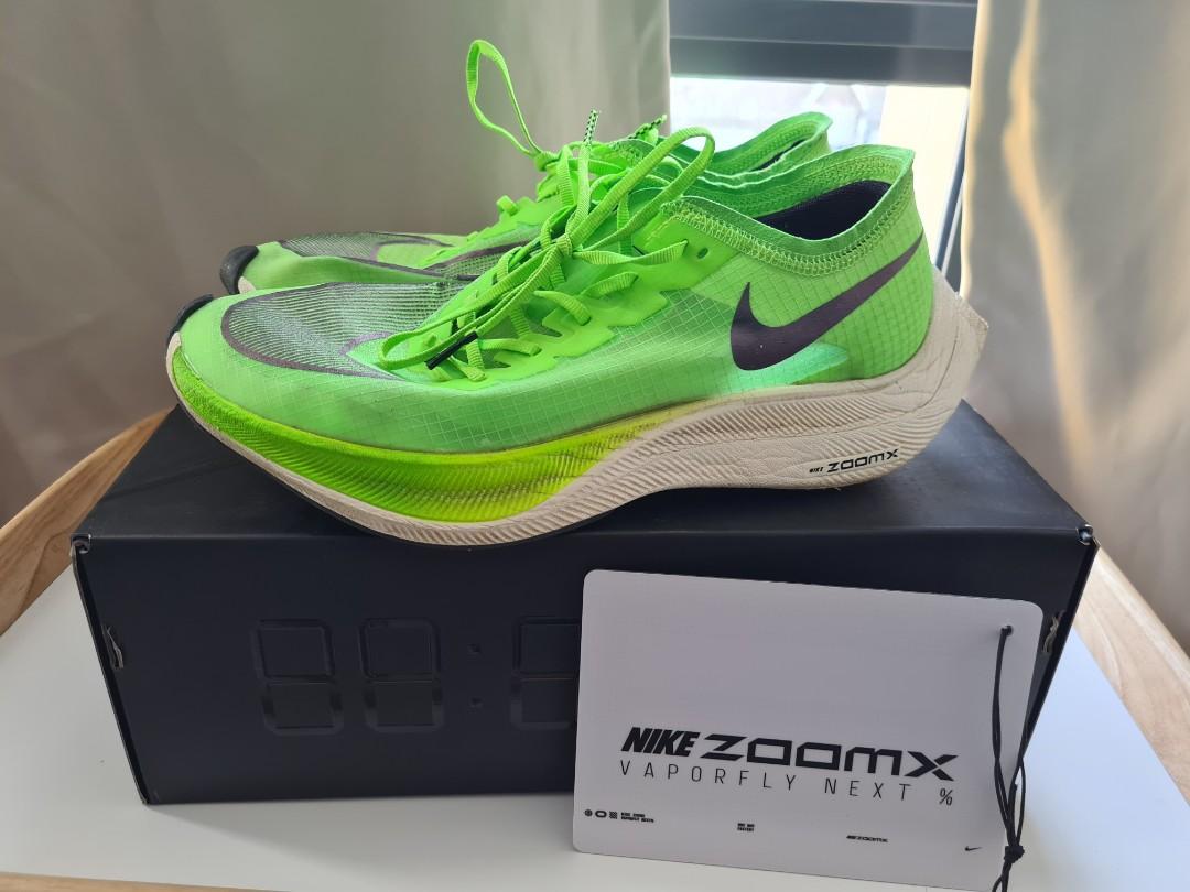 Zoomx vaporfly next green 9.5 outlet