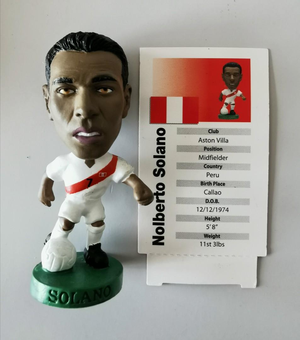 Nolberto Solano Peru Aston Villa Corinthian Pro Stars, Hobbies & Toys, Toys  & Games on Carousell