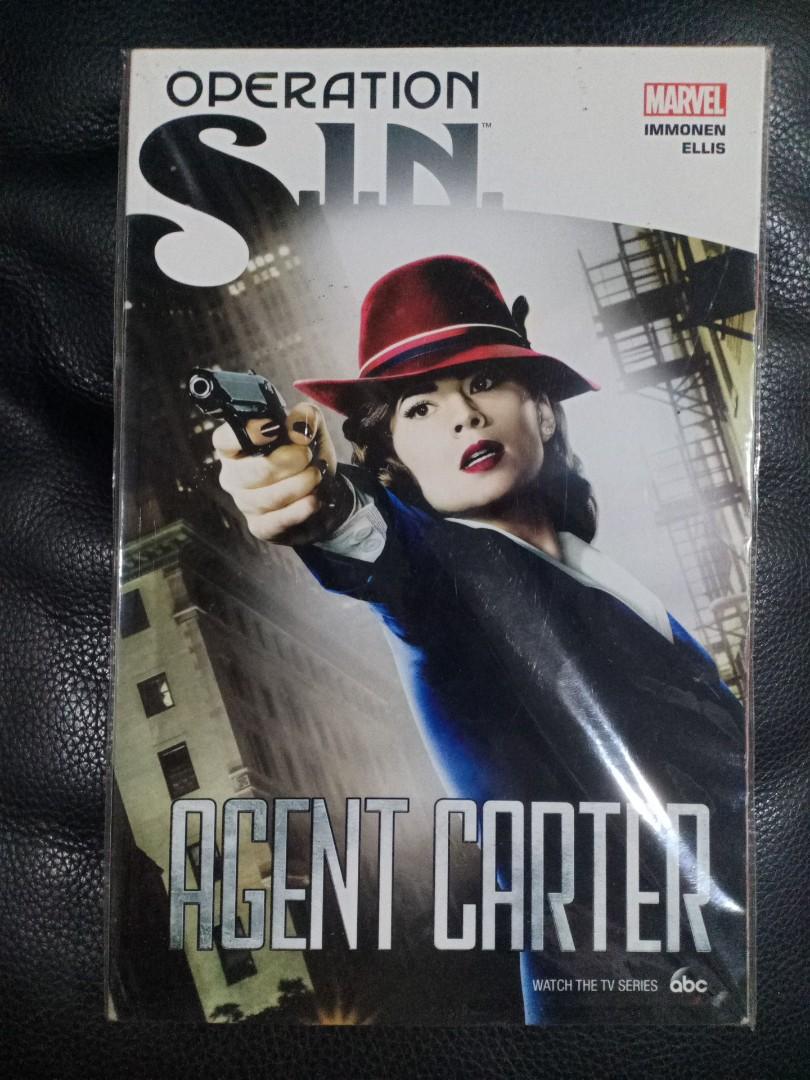 Original S I N Agent Carter Tpb Marvel Comics Hobbies Toys Books Magazines Comics Manga On Carousell