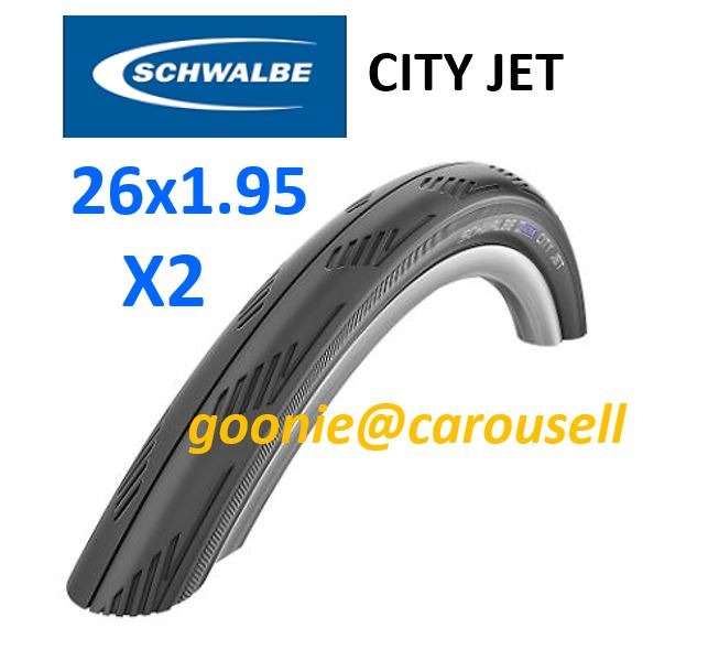 Schwalbe city new arrivals jet tyres