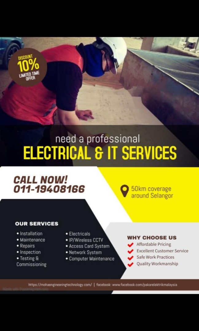 Pakar Elektrik Wiring Cctv Installer Services Home Services