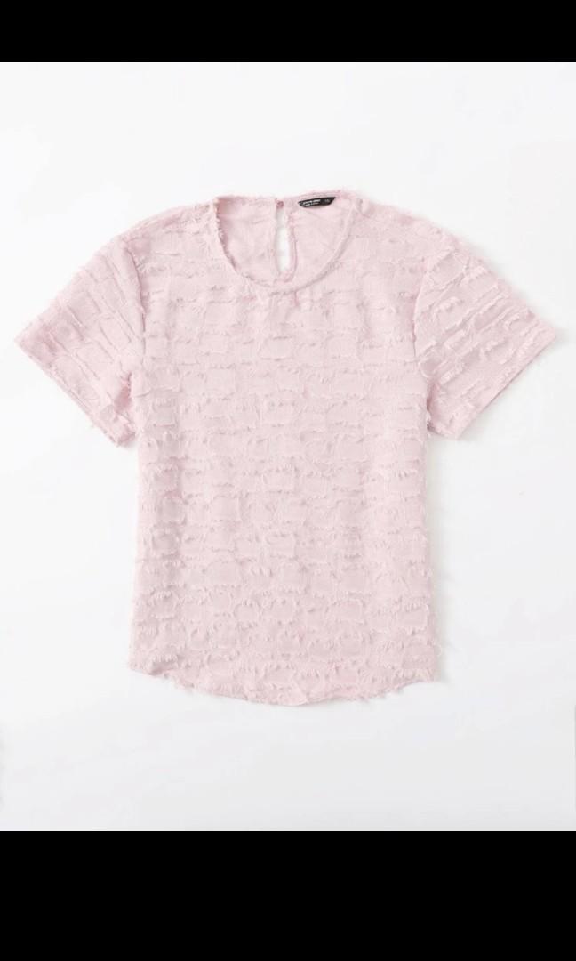 Plus Size Shein Baby Pink Top Bn Women S Fashion Clothes Tops On Carousell Size chart little label in centimeter. carousell