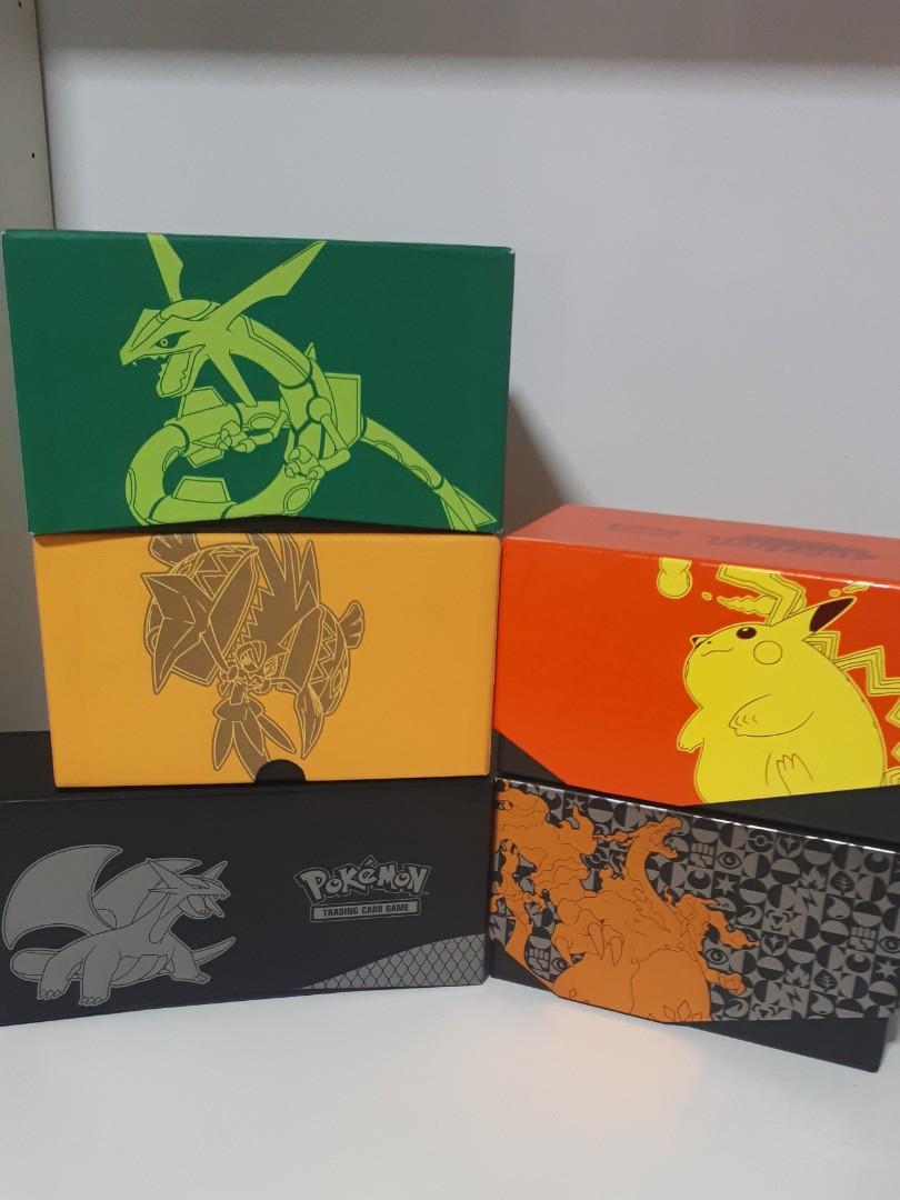 Pokemon etb elite trainer storage box for cards, Hobbies & Toys