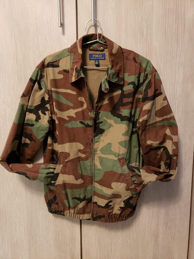 Polo Ralph Lauren Men s Bayport Camo Jacket size Small T shirt Carousell