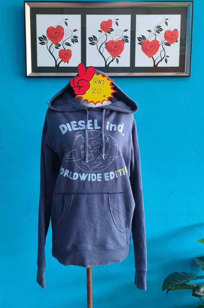 Preloved Diesel Sweater Hoodie Branded Men s Fashion Tops Sets