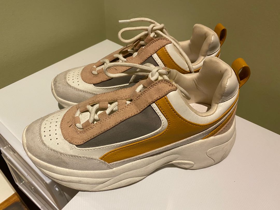 pull and bear platform sneakers