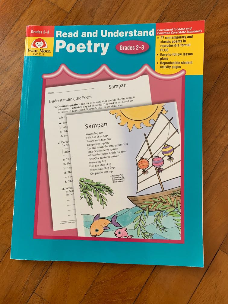understand　Books　Read　Books　on　and　poetry　Hobbies　grade　Assessment　2-3,　Toys,　Magazines,　Carousell