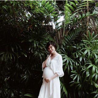 Rhipe's Backyard Wrap Kimono Dress Maternity Nursing Breastfeeding