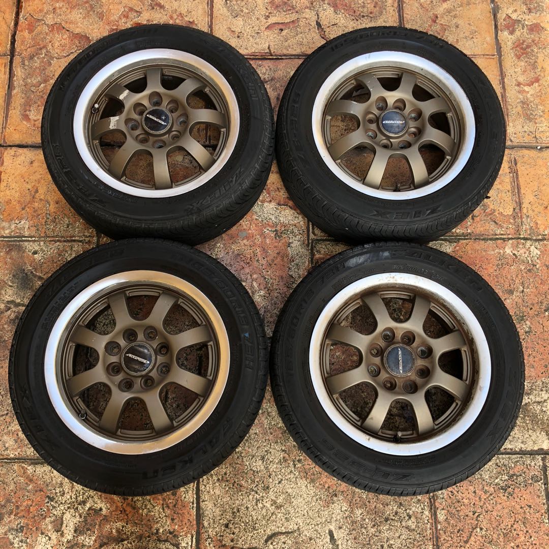 Rim 13 Inci Pcd100 110 Kancil Kelisa Auto Accessories On Carousell