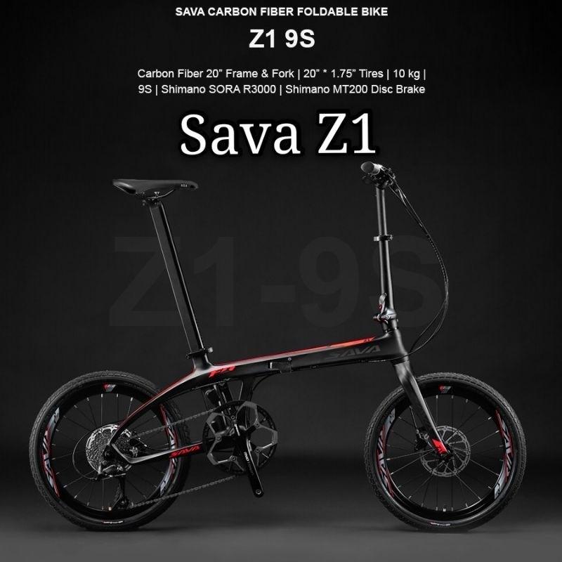 sava foldable bike