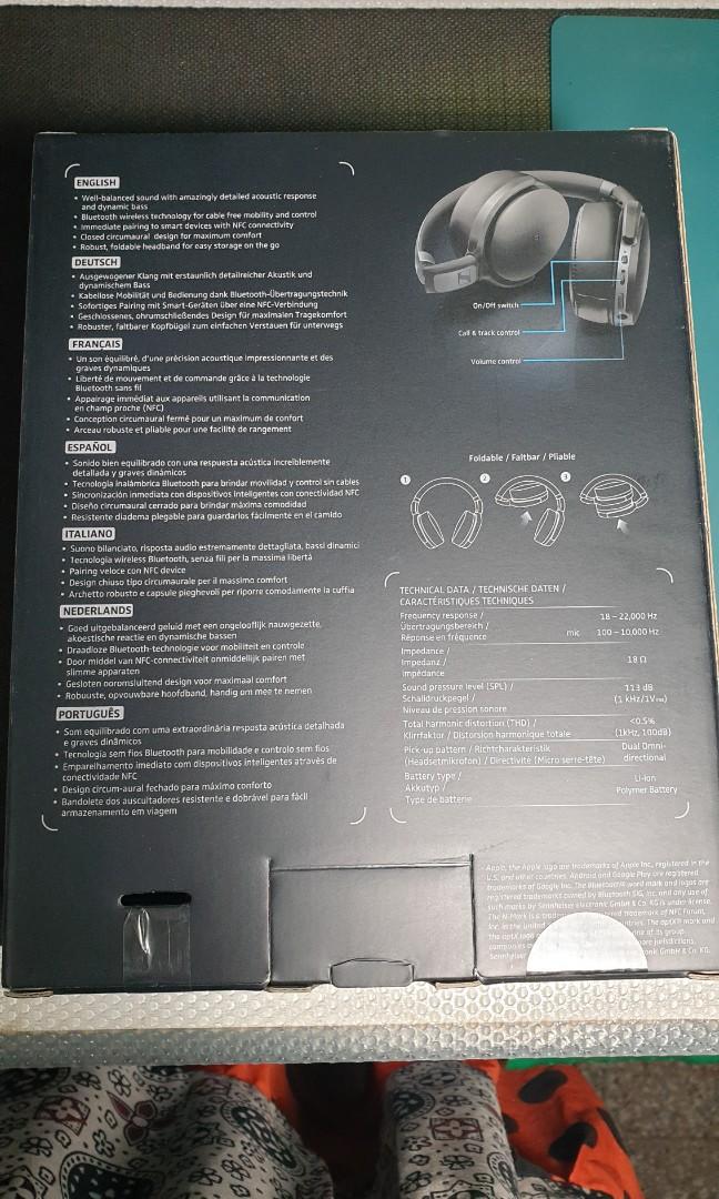 Sennheiser hd 4.40 best sale bt manual español