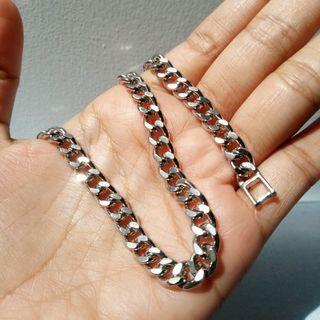 Silver chains necklace vintage Pinterest