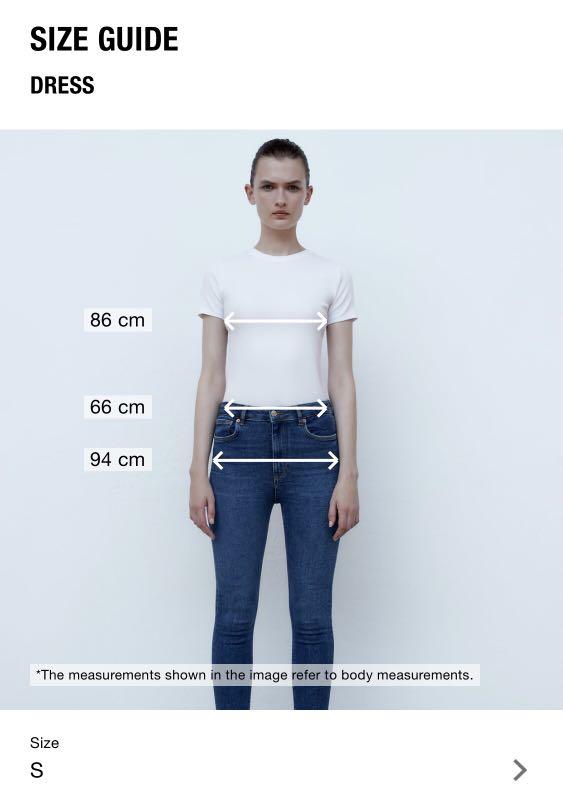 SIZE CHART ZARA, Serba Serbi, Others di Carousell