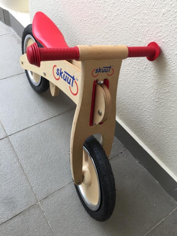 Skuut Wooden Balance Bike Babies Kids Infant Playtime on Carousell