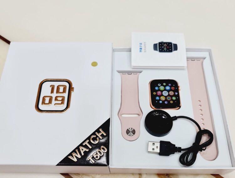 Smart Watch T500 Original fundo pro model Apple watch series 5, Elektronik,  Bagian Komputer \u0026 Aksesoris di Carousell