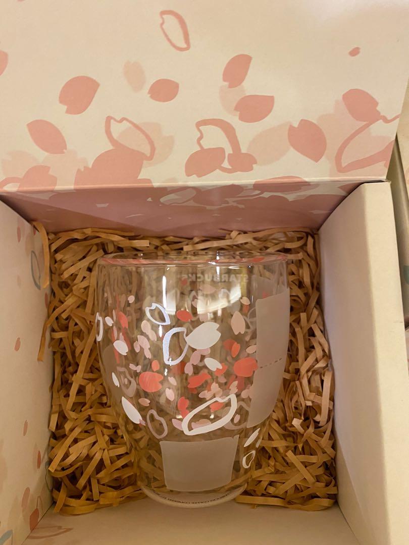 (Set of 2) Starbucks doublewalled Glass Mug , Furniture & Home Living