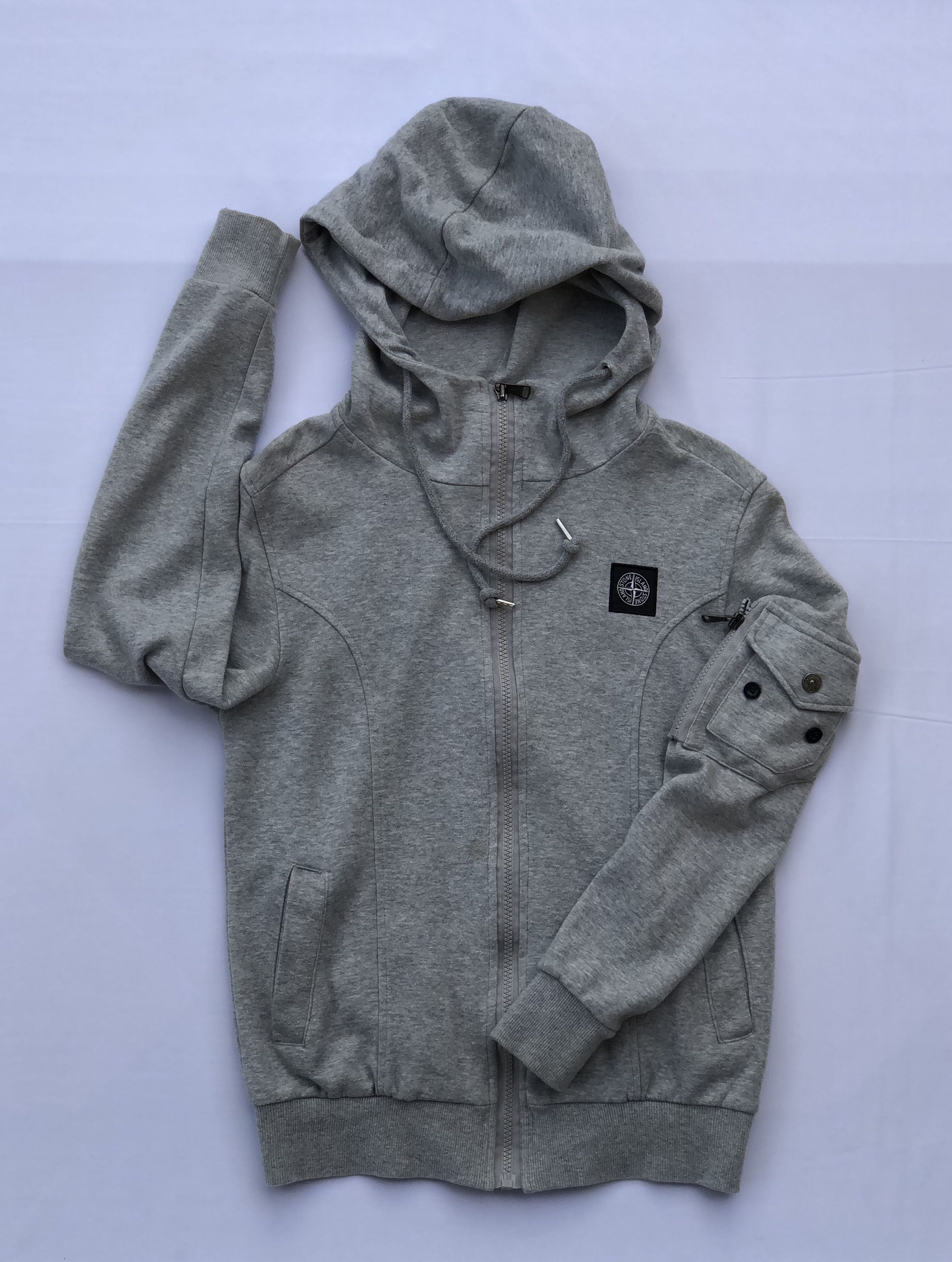 Stone island patch hoodie shop
