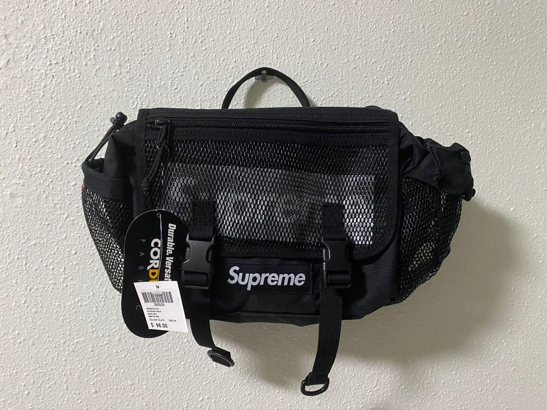 Supreme SS20 Waist Bag in Black