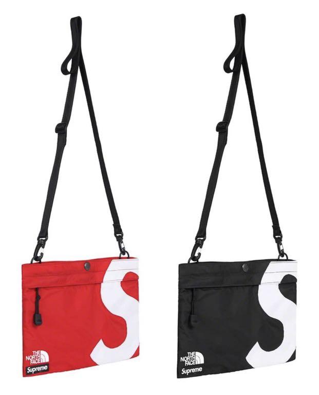 Supreme x The North Face S Logo Shoulder Bag, Men's Fashion, Bags 