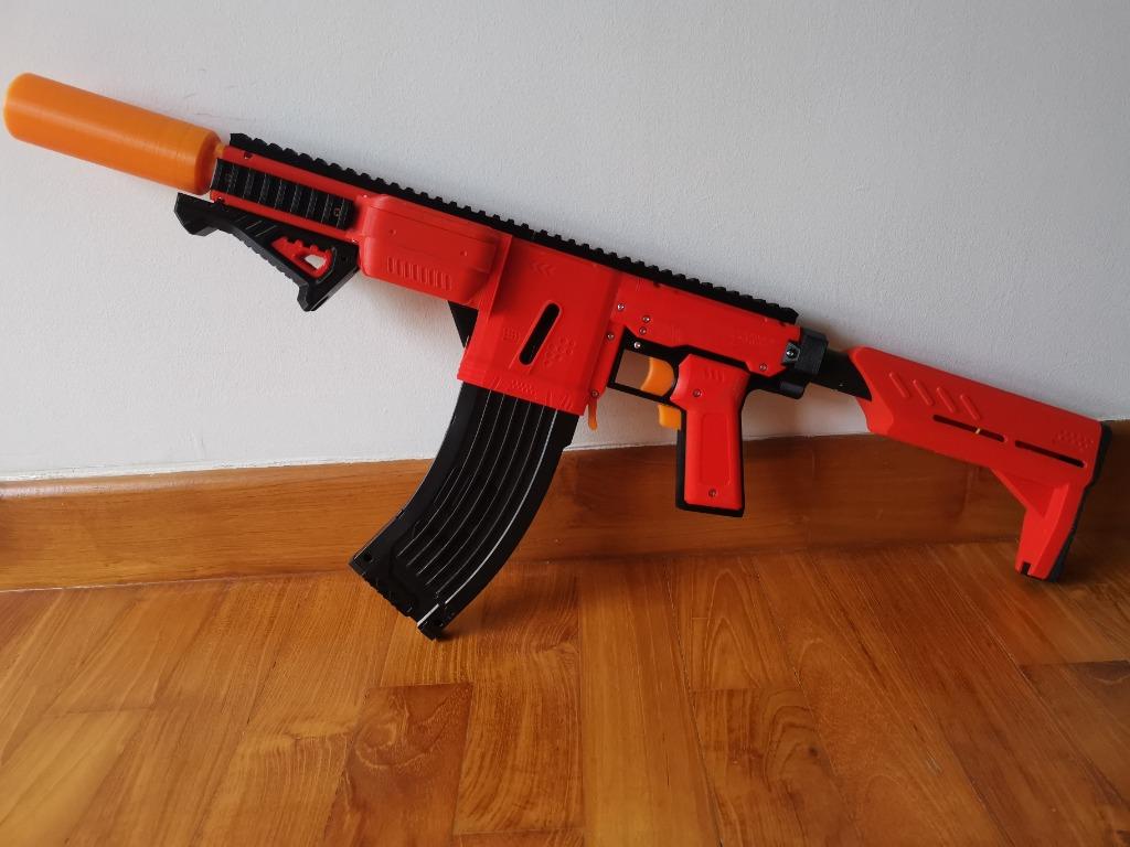 The Gryphon Nerf/Foam Dart Blaster, Hobbies & Toys, Toys & Games on