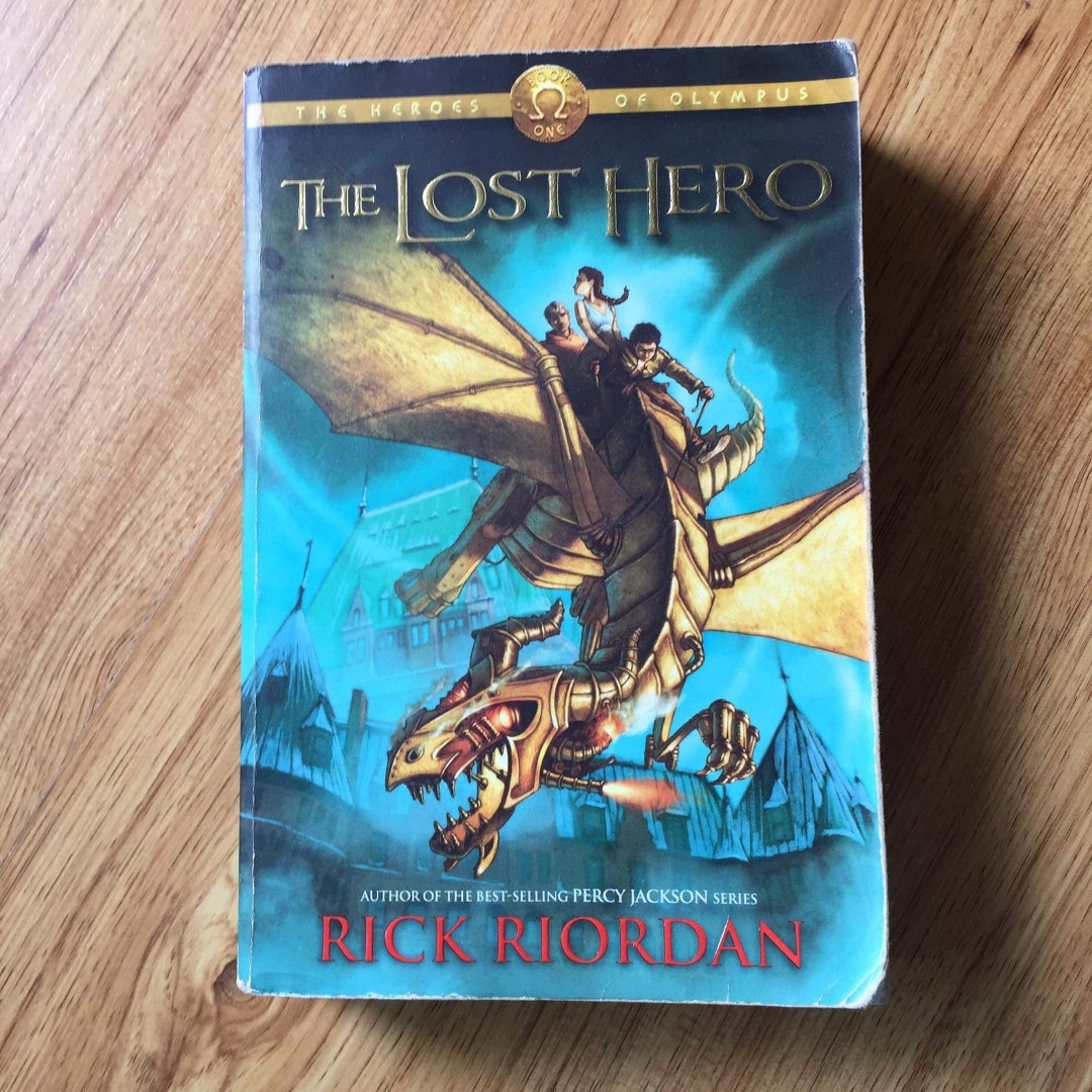 The Lost Hero Book One By Rick Riordan Hobbies Toys Books Magazines Fiction Non Fiction On Carousell