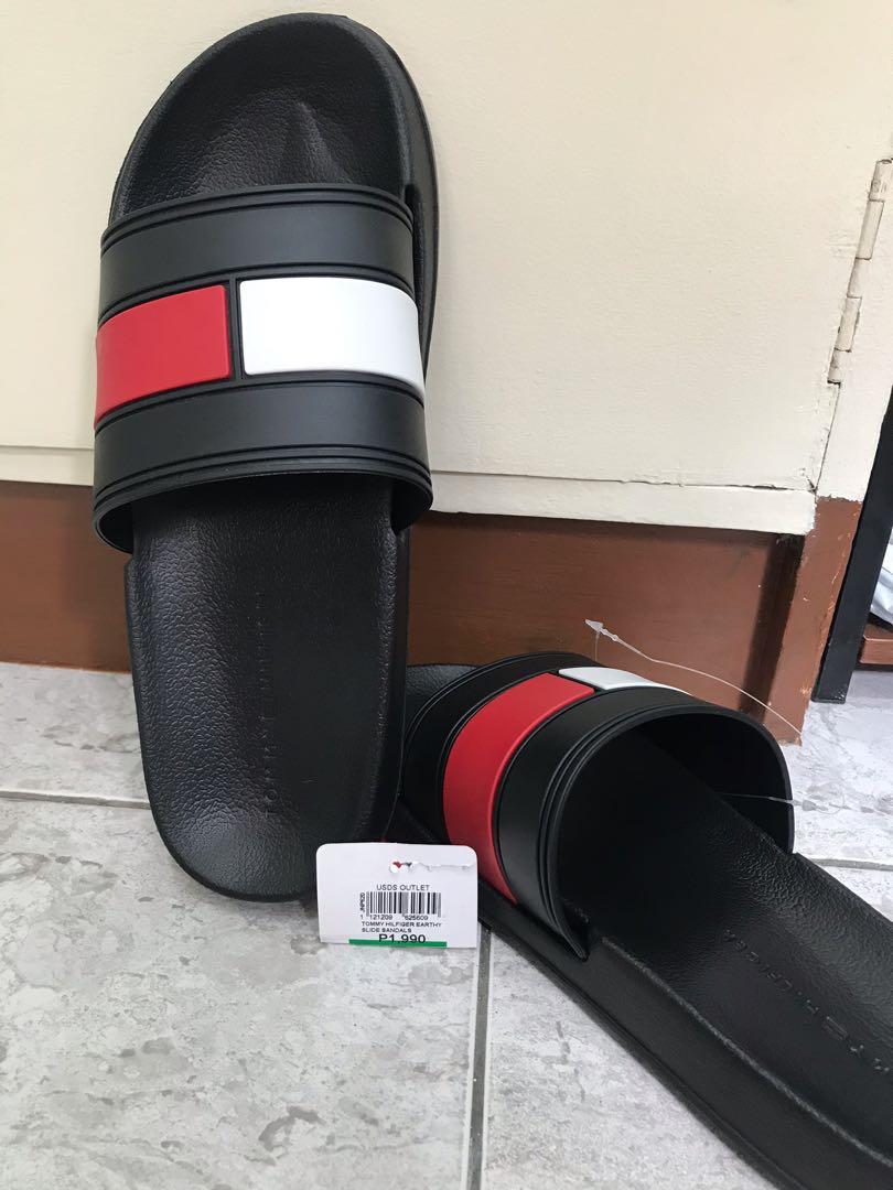 Tommy hilfiger earthy slides store