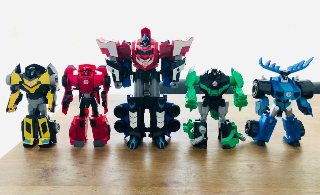 Transformers Robots In Disguise Autobots step changer Optimus