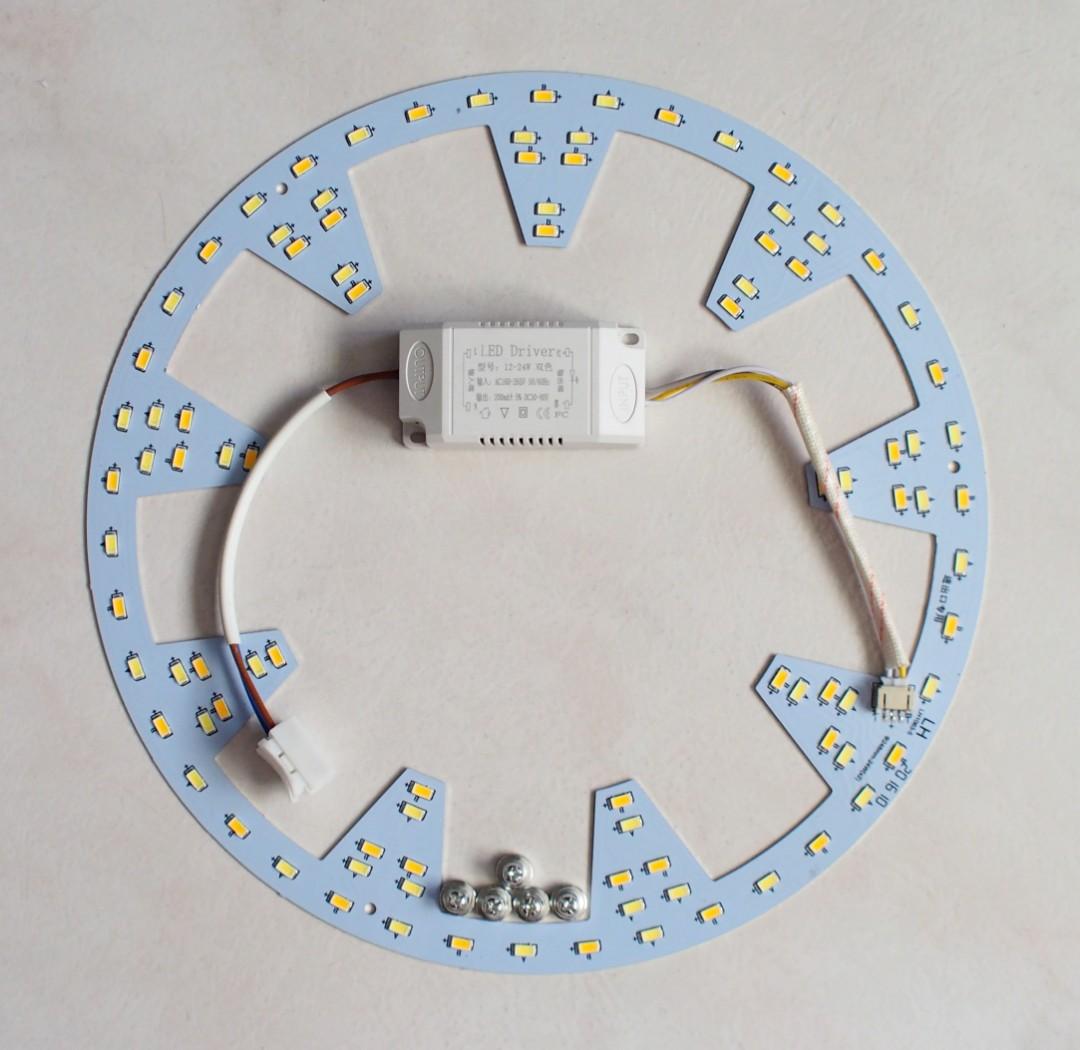 Tri-Colors LED Ceiling Light LED Lamp LED Light Various c/w LED 3C Driver Magnets - Size Ø 16cm / Ø 17cm  / Ø 27cm -  Super / Ultra Bright62863076765314112