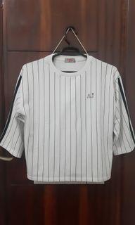 Tshirt Black & White gridline