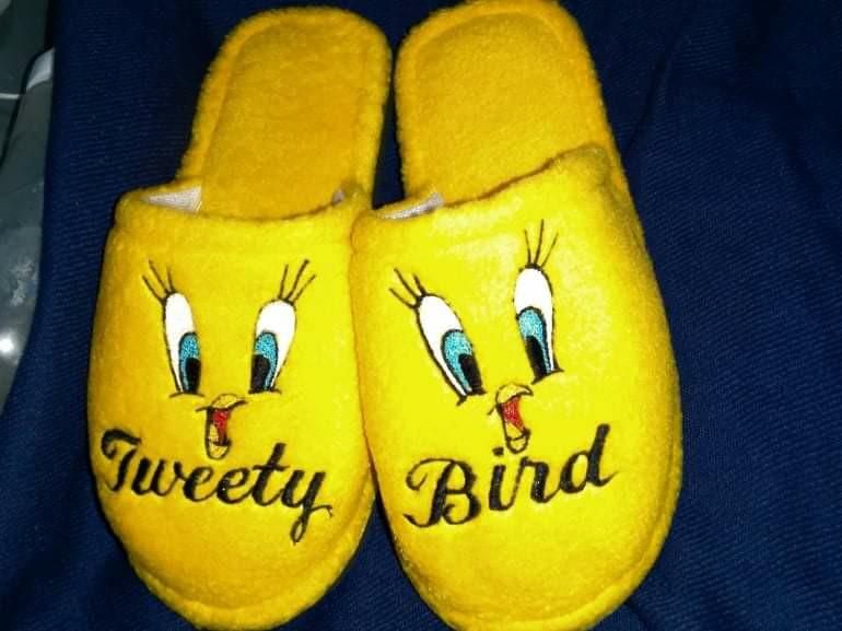 tweety slippers for adults