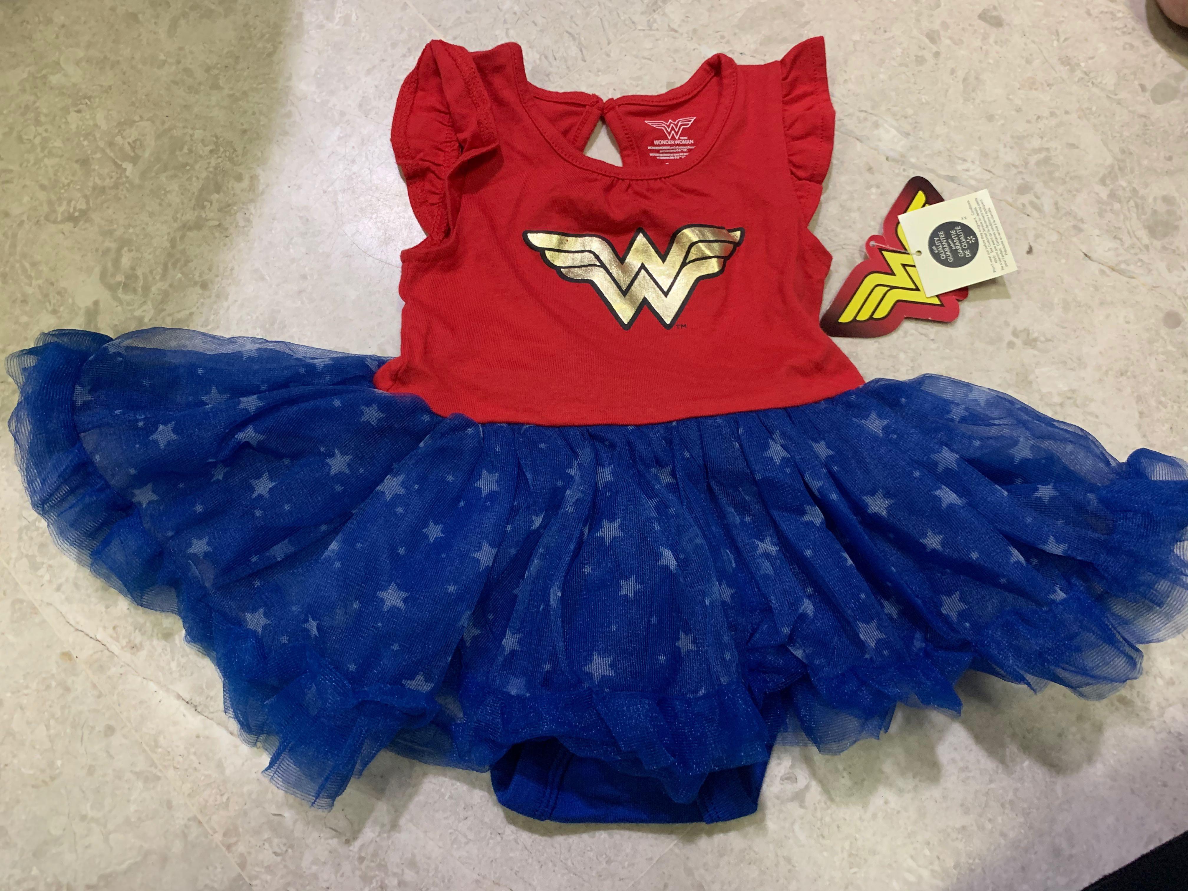 Wonder Woman Costume (3-6 mths), Babies & Kids, Babies & Kids Fashion