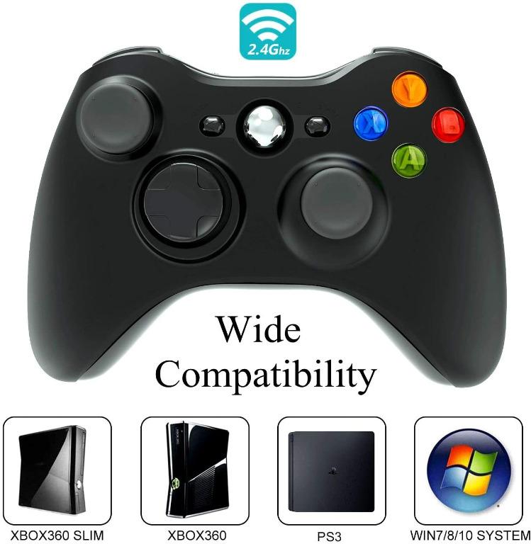 Геймпад Xbox 360 беспроводной. Джойстик хбокс 360 для ПК. Wireless Controller с поворотной крестовиной Xbox 360. Джойстик беспроводной для Xbox 360, ps3 и PC.