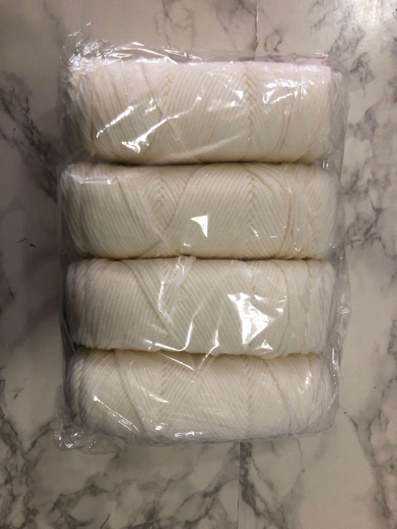 100g Milk Cotton Yarn (Category: Craft Supplies & Tools) located in Pasig City. Submitted by thingsfromden (Listing ID 1056268015, Image 1). Description: P70 each. Bought for P86 each. .