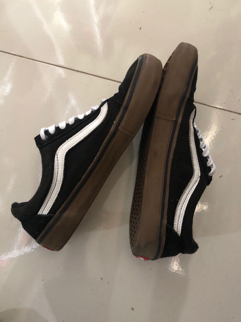 checkerboard classic slip on wide shoe