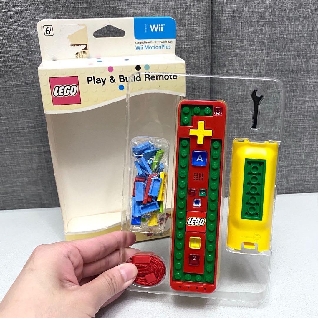 (中古) 購自日本 原裝正品 Wii Remote Lego Controller 樂高手制 控制器 特別版 電玩配件, 電子遊戲, 遊戲機