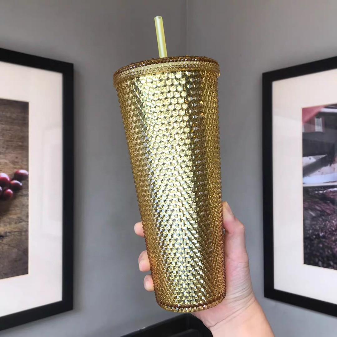 Starbucks China Gold Studded Tumbler Cup