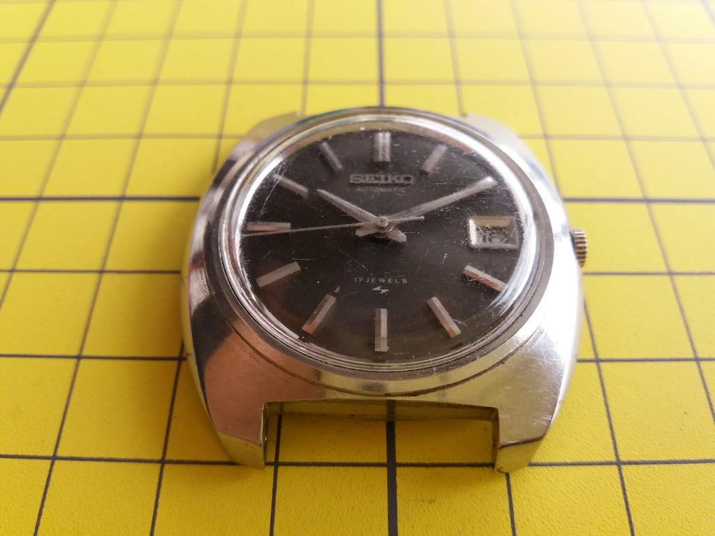 精工Vintage Seiko 7005-7072 17 jewels, 名牌, 手錶- Carousell