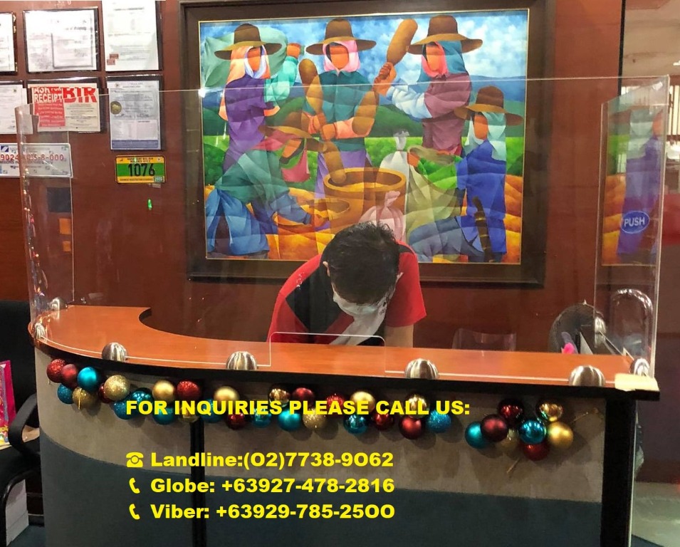 Acrylic Glass Office Partitions, Furniture & Home Living, Office