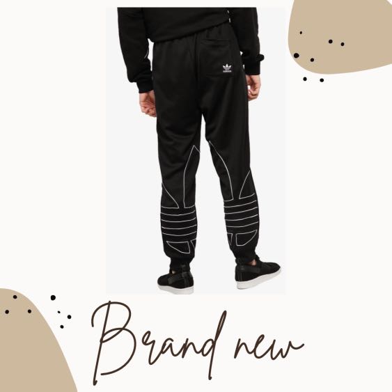 Big trefoil outline track pants sales