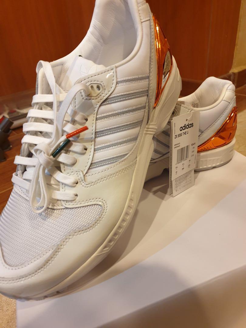 Adidas Zx5000 University Of Miami Men S Fashion Footwear Sneakers On Carousell