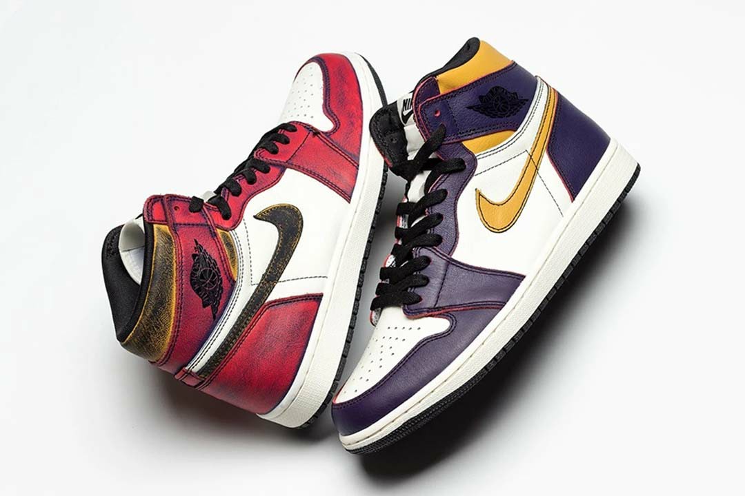 Nike Air Jordan 1 High Chicago to LA SB
