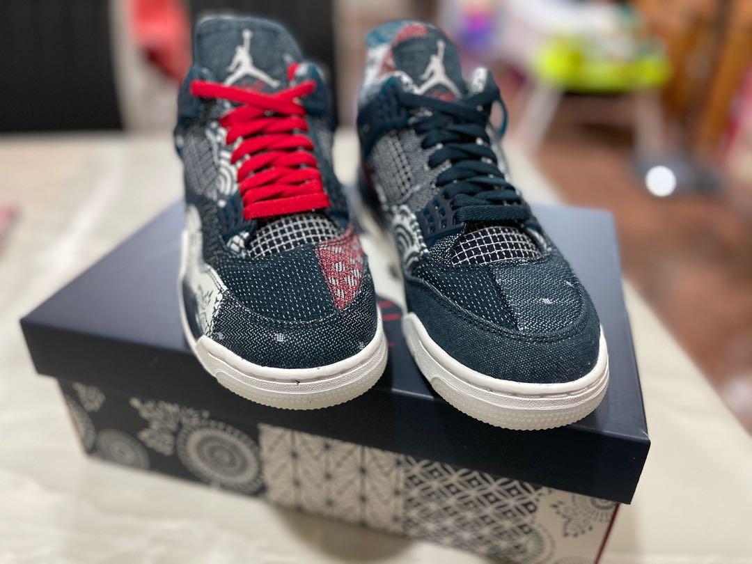 Air Jordan 4 Retro Deep Ocean, Men's Fashion, Footwear, Sneakers on  Carousell
