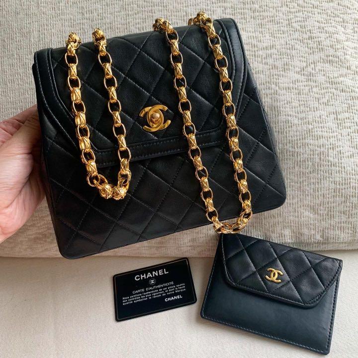 SOLD**AUTHENTIC CHANEL Mini Flap Bag with Bijoux Chain and Accessory Pouch,  Luxury, Bags & Wallets on Carousell